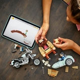 Конструктор LEGO Harry Potter Поїздка Геґріда й Гаррі на мотоциклі 617 деталей (76443) - Pampik - 9