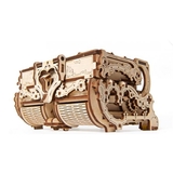 Деревянный механический 3D конструктор Ugears Антикварная шкатулка (70089) - Pampik - 6