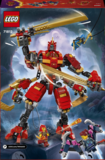 Конструктор LEGO NINJAGO Робот-скелелаз ніндзя Кай 623 деталі (71812) - Pampik - 3