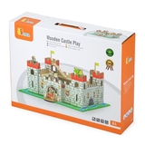 Дерев'яний ігровий набір Viga Toys Іграшковий замок (50310) - Pampik