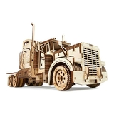 Дерев'яний механічний 3D конструктор Ugears Тягач VM-03 (70056) - Pampik - 3