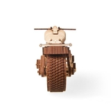 Дерев'яний механічний 3D конструктор Ugears Байк (70051) - Pampik - 4