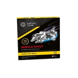 Колекцiйна модель-конструктор Metal Time Nebula Scout Spaceship Зореліт, 74 деталі (MT098) - Pampik - 4