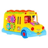 Музична розвивальна іграшка Hola Toys Шкільний автобус (796) - Pampik - 3