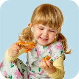 Конструктор LEGO DUPLO Зелена будівельна пластина 1 деталь (10460) - Pampik - 5