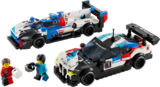Конструктор LEGO Speed Champions Автомобілі для перегонів BMW M4 GT3 і BMW M Hybrid V8 676 деталей (76922) - Pampik - 4