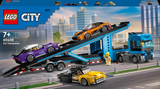 Конструктор LEGO City Вантажівка-транспортер зі спортивними авто 998 деталей (60408) - Pampik - 2