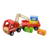 Дерев'яна машинка Viga Toys Автокран (50690) - Pampik - 2