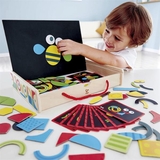 Ігровий набір Hape Валіза з магнітами (E1631) - Pampik