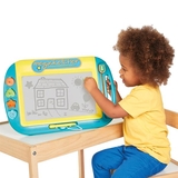 Магнитная доска для рисования Megasketcher голубовато-желтый (E73164) - Pampik - 4