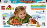 Конструктор LEGO DUPLO Bluey Подорож із морозивом із Блуї, 22 деталі (10458) - Pampik - 9