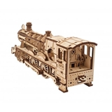 Деревянный механический 3D конструктор Ugears Хогвартс экспресс (70176) - Pampik - 4