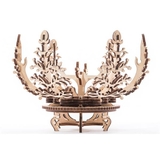 Деревянный механический 3D конструктор Ugears Механический цветок (70019) - Pampik - 3