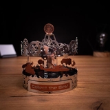 Колекційна модель-конструктор Metal Time Riding the Best Карусель механічна (MT042) - Pampik - 3