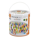 Динамический конструктор Viga Toys Деревянное домино, 116 элементов (51620) - Pampik - 2