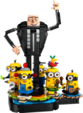 Конструктор LEGO Despicable Me 4 Ґру й посіпаки з кубиків 839 деталей (75582) - Pampik - 4