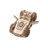 Деревянный механический 3D конструктор Ugears Гоночный автомобиль ДрифтКобра (70161) - Pampik - 7