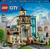 Конструктор LEGO City Центральний залізничний вокзал, 752 деталі (60469) - Pampik