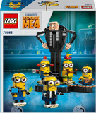 Конструктор LEGO Despicable Me 4 Ґру й посіпаки з кубиків 839 деталей (75582) - Pampik - 3