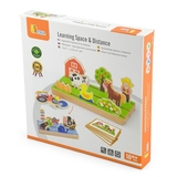 Дерев'яний ігровий набір Viga Toys Простір і відстань (50183) - Pampik - 2