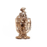 Деревянный механический конструктор Ugears Автоматон Велосипедист (70148) - Pampik - 4