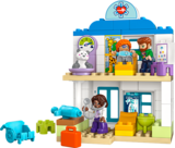 Конструктор LEGO DUPLO Town Уперше: візит до лікаря 65 деталей (10449) - Pampik - 4