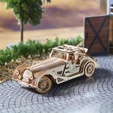 Деревянный механический 3D конструктор Ugears Спорткар Ловкая мышь (70202) - Pampik - 8