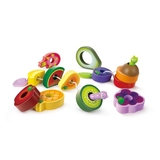 Шнурівка Hape Гусениці та фрукти (E1072) - Pampik - 6