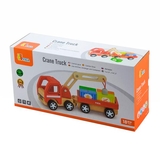 Дерев'яна машинка Viga Toys Автокран (50690) - Pampik - 3