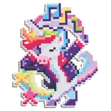 Пиксельный пазл Jixelz Очаровательные танцы 1250 эл. (T73618) - Pampik - 4