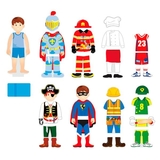 Набор магнитов Viga Toys Гардероб мальчика (50021) - Pampik - 3