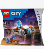 Конструктор LEGO City Космический мотоцикл, 46 деталей (30663) - Pampik