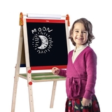 Деревянный мольберт Viga Toys двухсторонний магнитный с бумагой (50952) - Pampik - 4