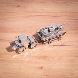 Колекційна модель-конструктор Metal Time Tractor Slobozhanets Трактор ХТЗ (MT074) - Pampik - 6