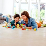 Конструктор LEGO DUPLO Classic Коробка з кубиками 65 деталей (10913) - Pampik - 8