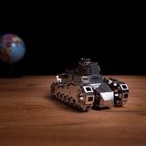 Колекційна модель-конструктор Metal Time Nimble Fighter Танк Renault FT-17 механічний (MT010) - Pampik - 3