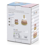 Деревянная пирамидка PolarB Лисичка (44206) - Pampik - 4