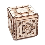 Дерев'яний механічний 3D конструктор Ugears Сейф (70011) - Pampik - 2