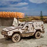 Деревянный механический 3D конструктор Ugears Боевая машина Дозор-Б (70190) - Pampik - 8