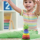 Дерев'яна пірамідка Viga Toys Жабка (50258) - Pampik - 4