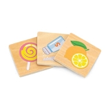 Деревянный пазл-игра Viga Toys Органы чувств (44507) - Pampik - 4