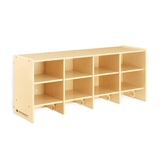 Настінна полиця University 4-секційна з вішалками (U12111) - Pampik