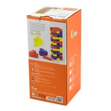 Настольная игра Viga Toys Цветная дженга деревянная (56215) - Pampik - 3