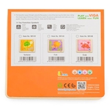 Деревянный мини-пазл Viga Toys Крабик, 4 элемента (50146) - Pampik - 2