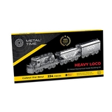 Коллекционная модель-конструктор Metal Time Heavy Loco Грузовой карго-поезд механический (MT023) - Pampik - 5