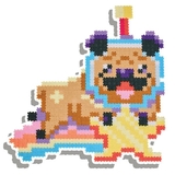 Пиксельный пазл Jixelz Любимцы 1750 эл. (T73620) - Pampik - 5