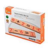 Набір магнітних цифр і знаків Viga Toys, 40 шт. (50591) - Pampik - 2