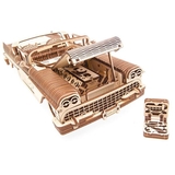 Деревянный механический 3D конструктор Ugears Кабриолет мечты VM-05 (70073) - Pampik - 10