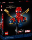 Конструктор LEGO Super Heroes Marvel Погруддя Залізної Людини-павука, 379 деталей (76326) - Pampik