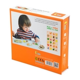 Логический пазл Viga Toys Что едят зверюшки 24 эл. (51607) - Pampik - 3